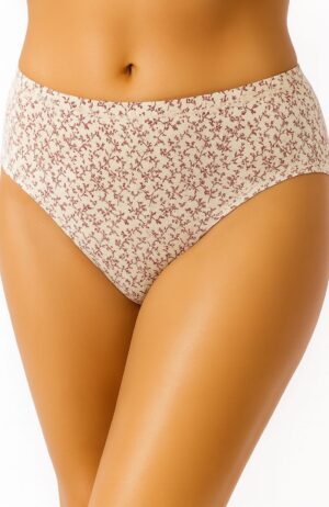 Pink Spray Ditzy 3-Pc Mid Waist Brief Set