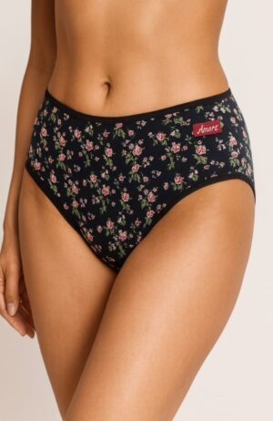 Wild Rose Ditzy 3-Pc Mid Waist Brief Set